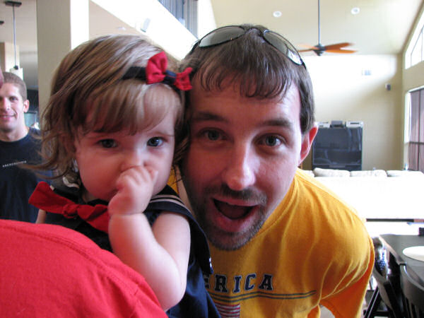 Jessica and Silly Daddy