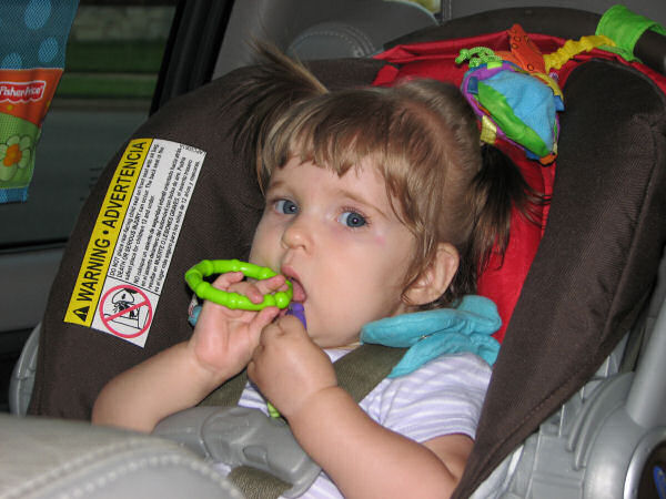 Jessica in the Car