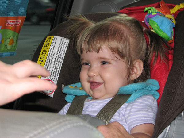 Jessica Smiling at Dawson