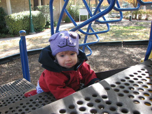 Climbing at the Playground, 12/16/10
