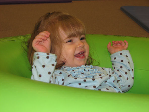 Chilling at Gymboree, 12/20/10