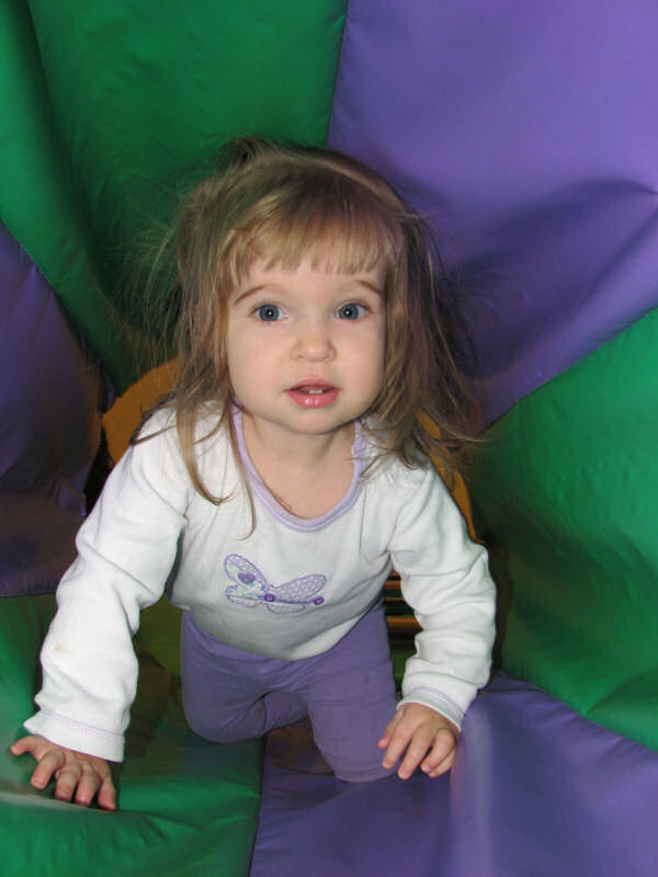 Crawling Through a Gymboree Tunnel, 1/27/11