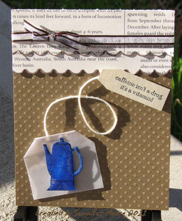 Teabag Card