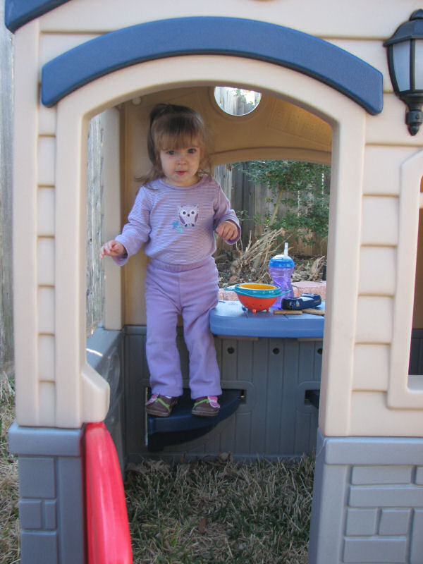 Climbing in Her Playhouse, 3/3/11