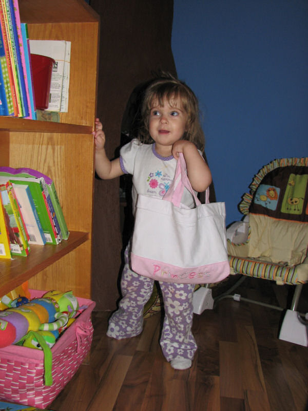 A Princess Carrying a Princess Bag, 2/21/11