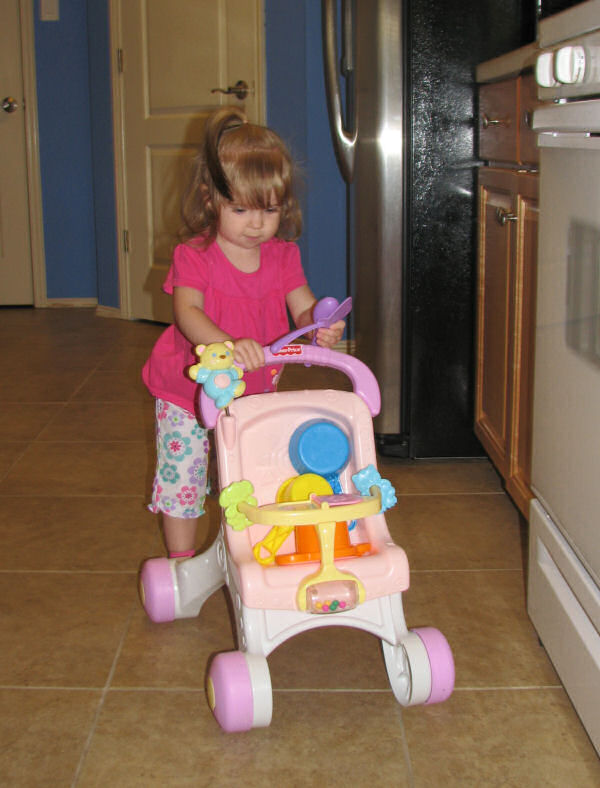 Pushing Baby Carriage, 3/14/11