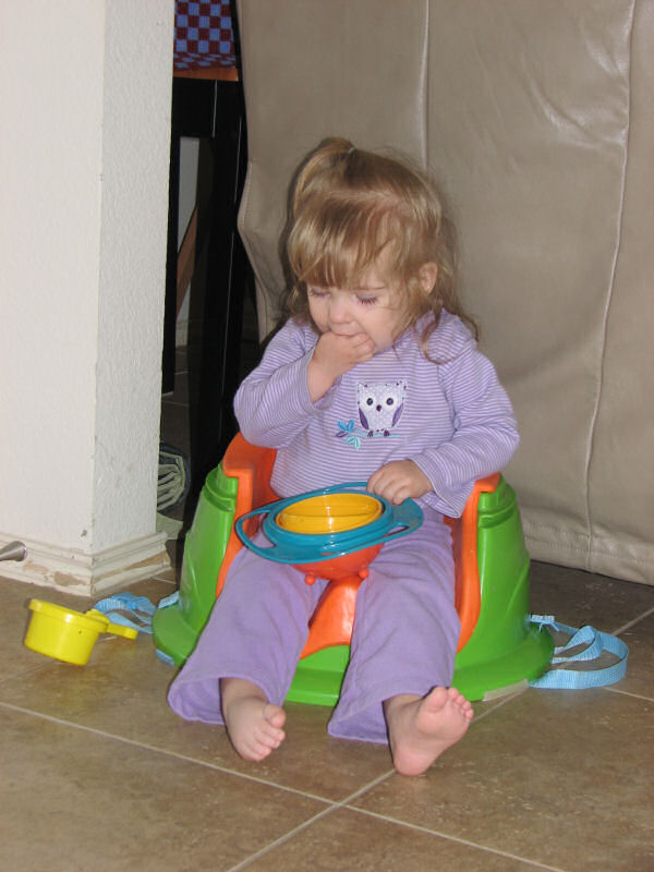 Eating Blueberries, 3/3/11