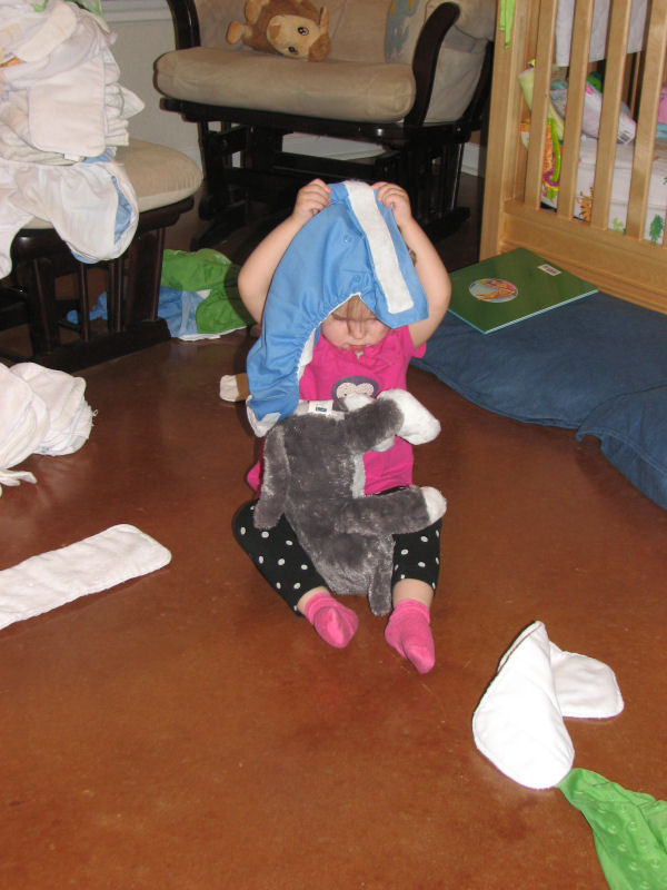 Playing with Diapers, 5/5/11