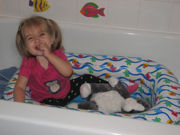 Giving Kitty a Bath, 5/5/11
