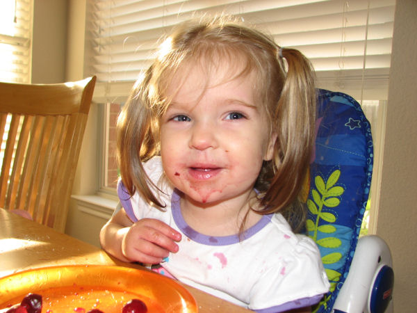 Eating Cherries, 6/20/11