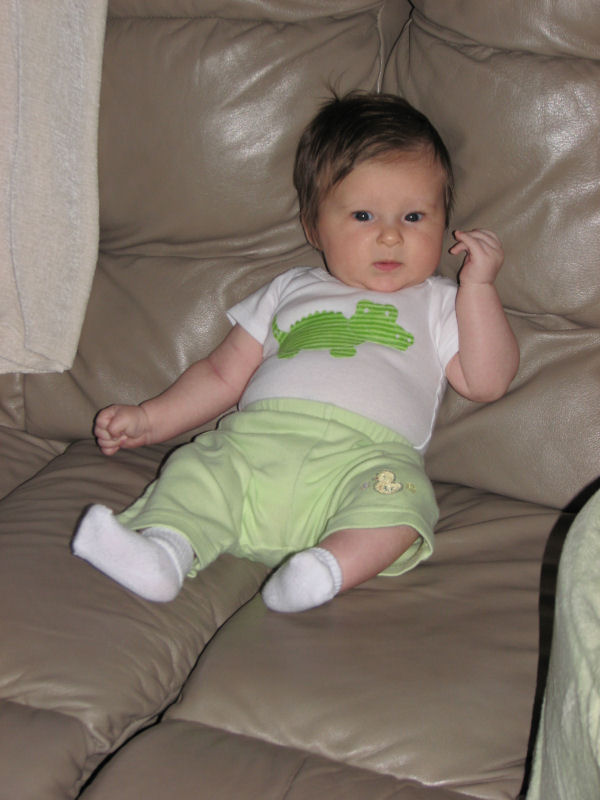Relaxing on the Couch, 1/2/12