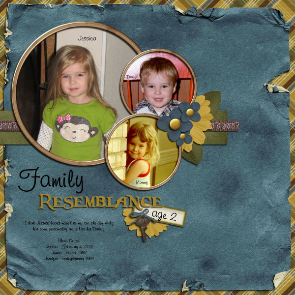 Family Resemblance, age 2