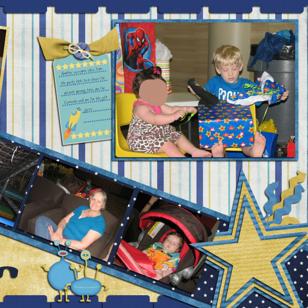 Fun at Cameron's 4th Birthday Party (right)