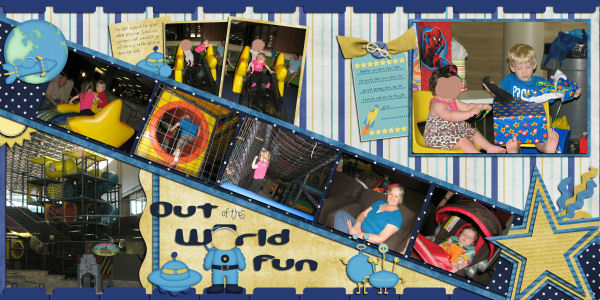 Fun at Cameron's 4th Birthday Party