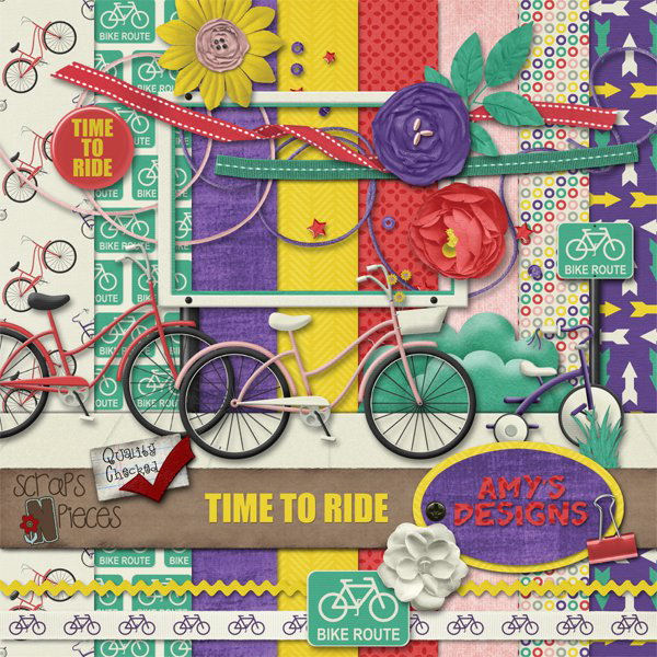 Amy's Designs - Time to Ride